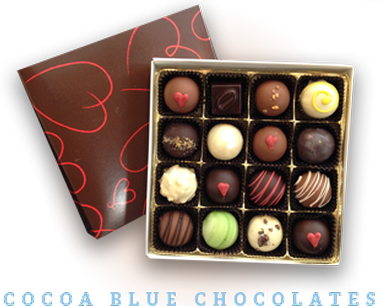 Cocoa Blue Chocolates